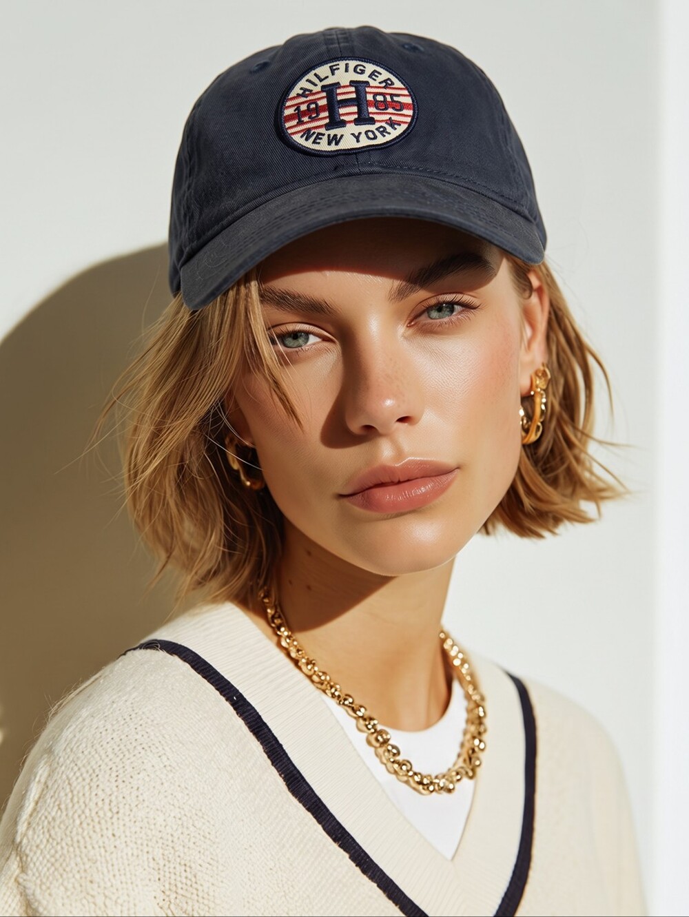 Tommy Hilfiger smap back hat. Size OS